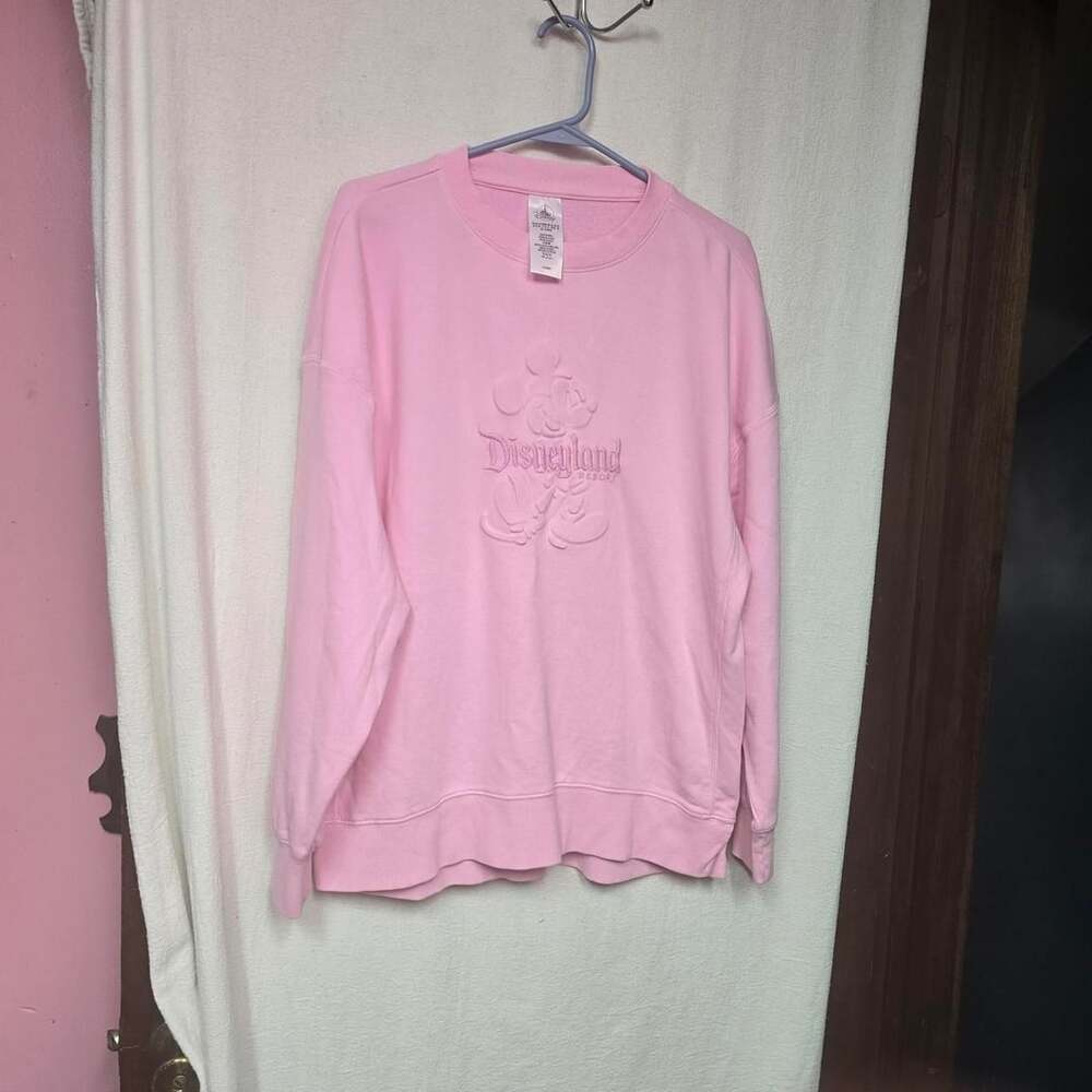 Disney Disneyland Resort Minnie Mouse Sweatshirt XS Pink